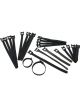 Aeroflow Velcro Cable Ties 11mm Pack of 40