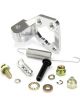Lokar Holley Sniper Throttle & Kickdown Cable Bracket Polished