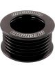 Mechman 6-Groove Alternator Pulley, Black Finish 46mm O.D