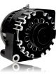 Mechman 170 Amp Racing Alternator Black Fits Ford 1965-85