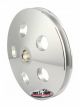 Tuff Stuff Single V-Groove Power Steering Pully Polished 17mm Press-On