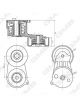 GMB Premium VRibbed Belt Tensioner