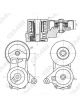 GMB Premium VRibbed Belt Tensioner