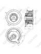 GMB Premium Timing Belt Tensioner Pulley