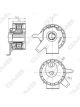 GMB Premium Timing Belt Tensioner Pulley