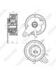 GMB Premium Timing Belt Tensioner Pulley