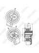 GMB Premium Timing Belt Tensioner Pulley