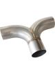 Aeroflow S/Steel Y-Pipe 2-1/2 Inch Radius Flow Bend, 2-1/2 Inch OD