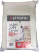 Phoenix Heavy Duty Canvas Drop Sheet Trade Pack - 3 Pack