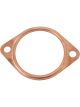 Aeroflow Copper Embossed Flange Gasket 2-1/2 Inch For 2-Bolt Flange  AF9558-2500