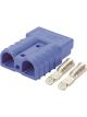 Anderson 50A Blue Connector 6Awg Contacts