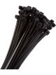 Baxters 140 x 3.5mm Mtct [100Pcs] Metal Tongue Cable Tie Black