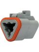 Deutsch 3 Way Plug 10 Pack Dt06-3S-10