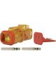 Deutsch DT Detector Kit 24V 2 Way Receptacle Red Led