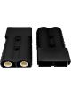 LV 50A Black Power Connector Pair Cable Size 6 B&S 16mm2