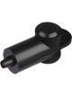 LV 12mm Insulator Blk 5Pcs Length 25mm, Ring Od 12mm