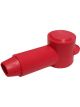 LV 26mm Ext Insulator Red 5Pcs Length 52mm, Ring Od 26mm