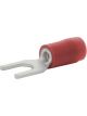LV Spade Terminal Red 21 Pack Vinyl Insulated