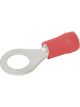 LV 3mm Ring Terminal 25 Pack Red Vinyl Insulated Suits: 2.5-3mm