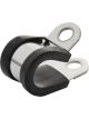 LV 15mm Cable Clamp S/S 10 Pack Width 15mm Hole Size 6.4mm