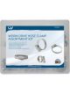 LV Worm Drive Hose Clamp Kit[200] 9mm Band Width Semi S/Steel