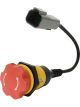 LV Emergency Stop Switch 2 x N/C Contacts Push Button Latching
