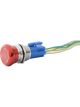LV 2No/2Nc Panel Mnt Metal E-Stop Pre-Wired 150mm Twist To Reset