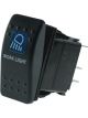 LV 12/24V Rocker Switch Off/On With Work Light Symbol & 2 Led