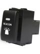 LV Rotating Beacon Switch Fits Nissan 40.5X21.3mm Hole Size 3Amp Max