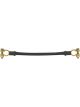 LV Black Pre Made 2 B&S Joiner Cable 200mm