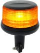 LV Amber LED Beacon Pole Mount 10-30V 11 Flash Patterns
