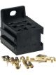Narva Relay Connector Base Suit 4 & 5 Pin Std Mini Relays 6.3mm