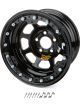Aero Race Wheel 53 15 x 8in 1.000in BS 5 x 5.00in PCD Beadlock