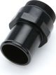 Aeromotive Adapter Straight 20 AN Male O-Ring to 1-1/2in Hose Barb Black