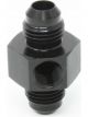 Aeromotive Fitting Union Flare 6 An with 1/8 NPT Port Aluminium