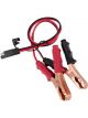 Air Lift Alligator Clips 2ft 12 Gauge Cables 2 Pin Connector Black / Red