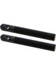 Allstar Performance Hood Pin 0.5in OD x 4in Long Aluminum Black Pair