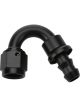Allstar Performance Pushlock Hose End Black 150 Deg Elbow -6