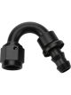 Allstar Performance Pushlock Hose End Black 150 Deg Elbow -8