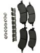 Baer Brake Pads Claw Ceramic Rear Fits Ford Midsize SUV 2021-23