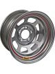 Bassett Wheel 15x7 5x4.5 3.75in BS Silver Spun