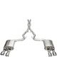 Corsa Cat Back Exhaust Fits 2024 Mustang Dark Horse 5.0L Coyote