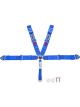 Crow Enterprizes 5-Way 3in Kam Lock 52in Lap Belt Pull-Up Clip-i