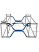 Dirtcarlift Race Car Lift X-Series 4000lb 18in Height Pump Hoses Blue