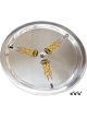 Dominator Racing Mud Cover Bolt-On Aluminum Polished 15 in Wheels