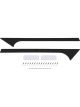 Dominator Racing Pillar Post Front Plastic Black Dirt Late Model Kit