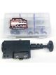 Drag Race Just-N-Time Button XL Adjustable Transbrake Black