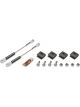 Drag Race Mild Steel Weld-On Tether Kit Collector Tethers
