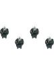 Equus Bulb and Socket Twist In Socket Equus Instrument Gauges Set of 4