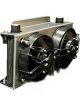 Fluidyne Oil Cooler Stacked Plate 13in x 5.75in x 2in